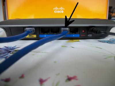 First Router Lan Wan